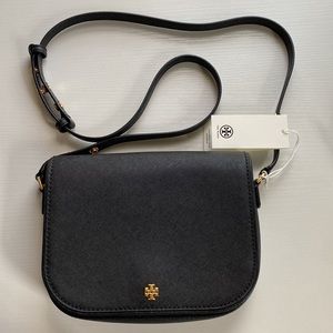 Tory Burch Black Emerson Crossbody Bag